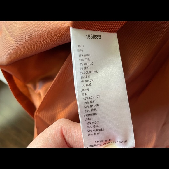 Jessica by Christopher L Belted Wool Blend Cape Coat - Picture 9 of 9